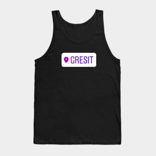 Castlevania Location Tag Tank Top